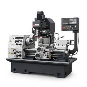 Machine combinée de fraisage et de perçage 2 en 1, haute précision, pour métal, bois, plastique, équipement compact pour atelier et prototypes - Product Image 5