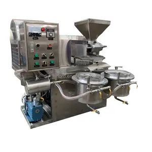 Small Multifunctional Cold Press Oil Machine New Style Commercial Pressed Groundnut Oil Machine Hot