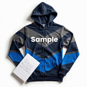 Sudadera con Capucha Extra Grande Personalizada para Hombre, Estilo Urbano, Diseño Sublimado Duradero, 100% Poliéster, Mezcla de Algodón Básico y Cómodo - Product Image 3