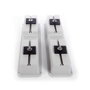 O <span class=keywords><strong>ZENGO</strong></span>, venta al por mayor, aire acondicionado, soporte de suelo de plástico, gris, exterior, FSP4 para HVAC, PVC, accesorio de aire acondicionado Manual duradero - Product Image 1