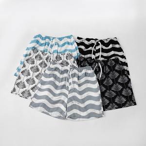 TST 4181 <b>Mens</b> Tropical Leaf Pattern <b>Shorts</b> Summer Style - Product Image 4