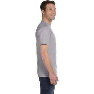 Camiseta Casual de Cuello Redondo para Hombre, Diseño Minimalista, Color Sólido, Marca Privada, Directo de Fábrica - Product Image 6