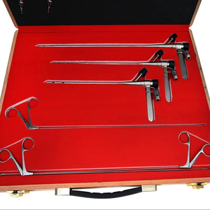 Ensemble de bronchoscopie rigide de haute qualité en acier inoxydable à construction robuste pour l'examen des voies respiratoires et des poumons - Product Image 1