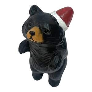 YEEYAYA in legno intagliato a mano statua di orso decorazione per la casa scultura e figurina per camera da letto o soggiorno in legno elemento decorativo in legno - Product Image 5