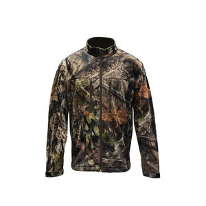 Veste en polaire souple camouflage imperméable pour hommes avec broderie à col montant multi-poches vente en gros Standard International - Product Image 1