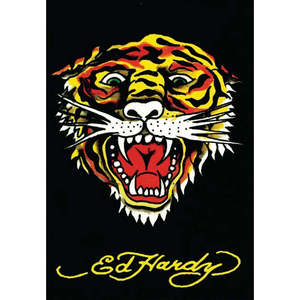 การ์ดสะสมลายเสือ Ed Hardy Tiger Postcard Collectible Card Series - Product Image 1