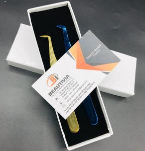 แหนบขนตาเพิ่มวอลลุ่มบูตทำจากสเตนเลสทนทานพร้อมปลายแหลมสำหรับการต่อขนตาฉลากส่วนตัวตามสั่ง - Product Image 6