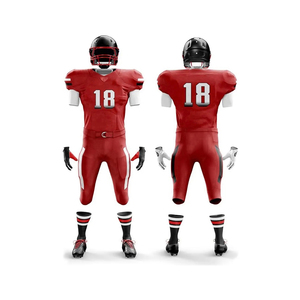 Nueva Llegada, Ropa Deportiva de Fútbol Americano para Adultos, Secado Rápido, Cómoda, Transpirable, Impermeable, Diseño Estampado Frontal, Tallas Grandes - Product Image 4