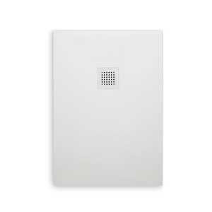 Plato de Ducha de Resina Milan White SLIM 120X80, Elegante y Ahorrador de Espacio - Product Image 5
