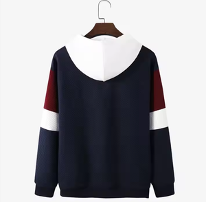 เสื้อฮู้ดผ้าฟลีซกันลมสำหรับผู้ชายเสื้อสเวตเชิ้ตผ้าโพลีเอสเตอร์/ ผ้าฝ้ายพิมพ์ลายดิจิตอลสำหรับฤดูหนาว - Product Image 2