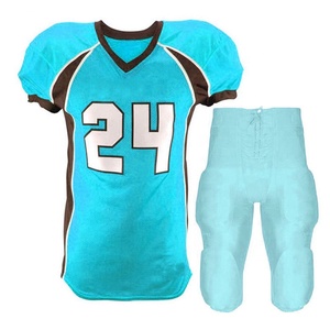 Uniformes de fútbol americano hechos a medida OEM manga corta de secado rápido transpirable con logotipo personalizado e impresión de talla grande - Product Image 4