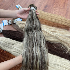 Cabello humano de punta de queratina de cabello vietnamita crudo con precio al por mayor de aspecto natural - Product Image 5