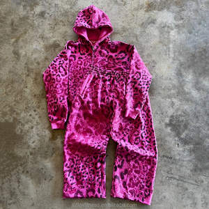 Vêtements d'hiver streetwear imprimés fabriqués en usine, très demandés, légers, respirants, manches longues, couleur personnalisable, 100% coton, personnalisable - Product Image 1