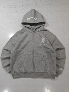 Sudadera con Capucha de Algodón Tejido de 500 GSM, Color Gris, Invierno, Sólida, Impermeable, Servicio OEM, Bordado, Corte Regular - Product Image 6
