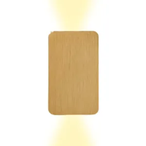 Applique murale LED moderne Soraya, blanc chaud poli, télécommande pour chambre et salon - Product Image 5