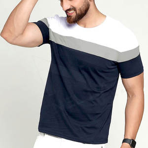 Wholesale High Quality Men's T-shirts Custom Jersey <b>Fabric</b> Breathable Plus Size Oversized - Product Image 1
