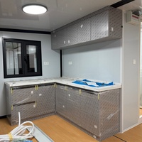 Casa Contenedor de Alto Rendimiento de 20 Pies (20ft) para Jardín, Habitación para Invitados, Casa Prefabricada Modular Expandible en Venta