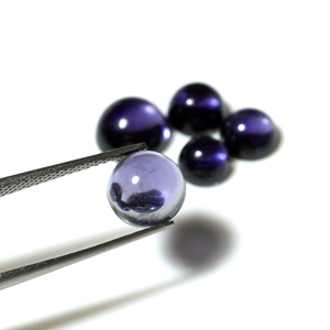 Iolite Naturelle de Haute Qualité, Cabochon Rond Taille Brillant, Pierre Précieuse Libre de 2-5mm, Qualité Supérieure pour la Fabrication de Bijoux DIY - Product Image 2