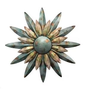 Arte de pared de aluminio colorido antiguo duradero de alta calidad, artesanía de Metal de diseño único para mejorar la estética de la pared de los hogares - Product Image 5