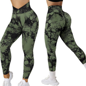 Concevez vos propres leggings de sport avec poche, vêtements de compression, vêtements de sport, leggings de gym pour femmes - Product Image 3