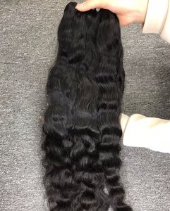 Extensions de cheveux Remy non transformés de haute qualité Paquets de trame de cheveux humains bruts non blanchis originaux Vague naturelle - Product Image 2