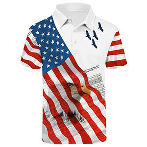 Camisas Polo de Golf para Hombre con Logotipo Personalizado al por Mayor, 100% Poliéster, Tejido Jersey, Impresión Digital, Secado Rápido, Diseño de Cuello - Product Image 2