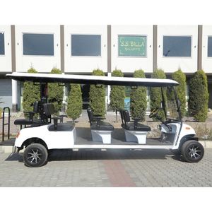 Lanzadera eléctrica de 12 pasajeros | Rendimiento del carrito de golf | Paseo en carrito de golf eléctrico Premium - Product Image 5