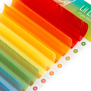 LiiLash cils de vison colorés vente chaude extensions de cils individuels cils colorés fournitures en gros - Product Image 3