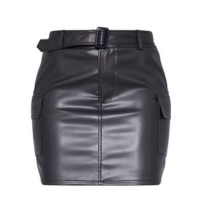 Faldas de Cuero de Moda Casual para Mujer Más Vendidas, Cinturones de Cintura Natural Transpirables y Ecológicos de Primera Calidad - Product Image 6