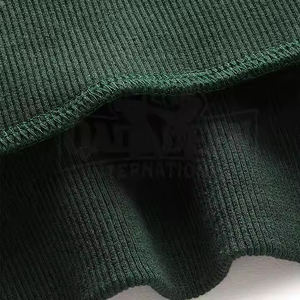 Sudadera con capucha de mujer de la mejor calidad hecha en fábrica, bordado de algodón transpirable, impresión Digital teñida lisa, venta en línea para la temporada de primavera - Product Image 5