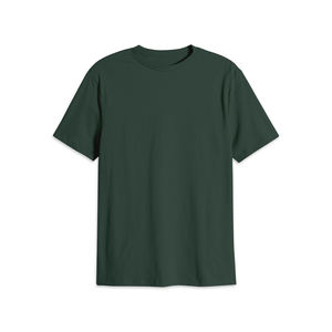 Camisetas de algodón 100% transpirables de secado rápido para gimnasio y entrenamiento con logotipo personalizado para uniformes de empresa antiencogimiento - Product Image 1