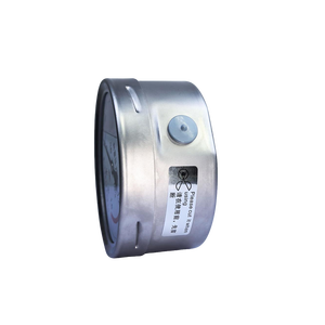 100mm Bourdon Tüp Vakum Ölçer -0.1 0 MPa 316L Paslanmaz Çelik Islak Parçalar Darbeye Dayanıklı Silikon Yağ Manometre Modeli - Product Image 1