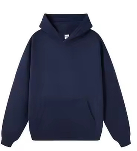<b>Men's</b> Autumn Casual Pullover Hoodie Solid Color 100% Cotton Digital Printing Eco-Friendly Breathable for Gym Fitness Wholesale - Product Image 3