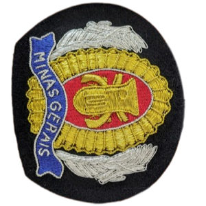 Écussons de sécurité personnalisés de haute qualité, brodés en forme de cœur, emblèmes, badges, fils de bullion, accessoires uniformes, aimants, chapeaux - Product Image 5