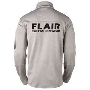 Veste polaire technique d'hiver pour homme avec logo personnalisé du fabricant, décontractée, fermeture éclair intégrale, coupe-vent, pull à col montant brodé - Product Image 3