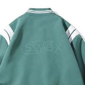 Precio bajo Ropa al aire libre Cremallera Letterman Chaqueta de invierno para hombres Ropa de moda Logotipo personalizado Cremallera Letterman Chaqueta de invierno - Product Image 6