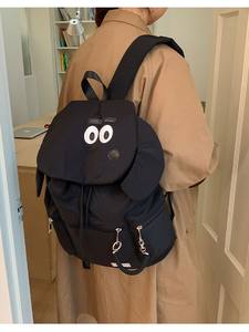 New <b>Drawstring</b> Outdoor Large Capacity Waterproof Lightweight <b>Backpack</b> Cute Cartoon Travel Hiking Laptop Bag For Men Women - Product Image 5