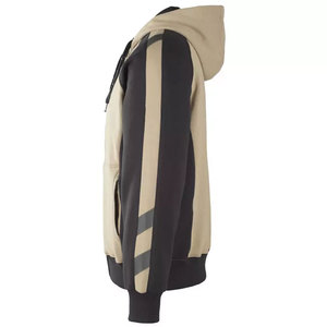 Meilleur prix pour hommes Sweats à capuche zippés bicolores haute qualité 100% coton Streetwear personnalisé pour hommes Sweats à capuche zippés pour l'hiver - Product Image 2