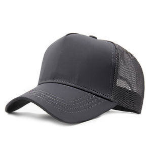 Casquette de camionneur en polyester brodée avec logo personnalisé, unisexe, couleurs personnalisées, haute qualité, imperméable, séchage rapide, toile - Product Image 4