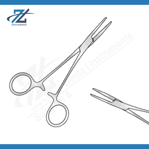 Spencer Wells Instrumento de acero inoxidable de grado quirúrgico Fórceps de arteria curva de 177mm Mordazas dentadas Caja Base Instrumentos quirúrgicos - Product Image 2