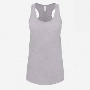 Camiseta sin Mangas Personalizada para Mujer, Ajustada, Estilo Deportivo, de Algodón, Suave, para Fitness, Ajustada, Lisa, Corta - Product Image 3