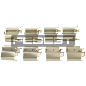 Set di clip per freni a disco FEBEST (0703-JB416F-KIT) - Product Image 1
