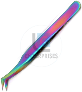 Pinzas para Extensión de Pestañas con Punta Afilada de 75 Grados, Logotipo Personalizado, Punta Nano Grip - Product Image 4