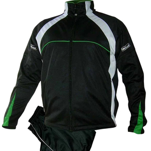 Survêtements en polyester tissé avec technique brodée Vêtements d'exercice imprimés sur mesure - Product Image 1