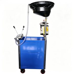 Unité de pompage pneumatique portable pour <span class=keywords><strong>vidange</strong></span> d'<span class=keywords><strong>huile</strong></span> usagée, chariot de collecte d'<span class=keywords><strong>huile</strong></span> pneumatique avec 63 outils - Product Image 5
