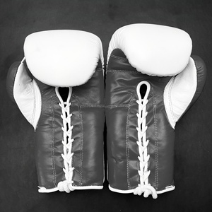 Guantes de Boxeo Profesionales de Entrenamiento de Combate para Adultos, Personalizados con Logotipo, de Cuero PU, RMI - Product Image 3