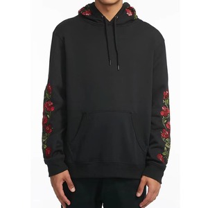 Sweat à capuche brodé personnalisé de haute qualité pour homme - Vêtement d'hiver en polaire respirant avec couleurs personnalisées - Product Image 2