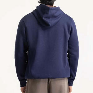 Sudadera con Capucha de Moda para Hombre, Manga Larga, Personalizada con Logotipo, Color Sólido, Mezcla de Algodón - Product Image 5