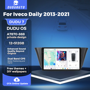 Hot New duduauto uis7870 tần số kép GPS xe đài phát thanh Android <span class=keywords><strong>media</strong></span> <span class=keywords><strong>player</strong></span> Xe-play cho iveco hàng ngày 2014 - 2020 tùy chỉnh - Product Image 4