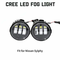 Vente en gros de feux antibrouillard LED à double couleur 20W 9-30V 3000K/6000K pour pare-chocs avant, 26150-3RA0A pour Nissan Sylphy, pièce de rechange